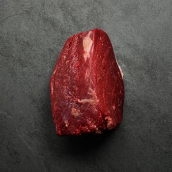 Overhead of Wagyu Beef Outside Round Roast