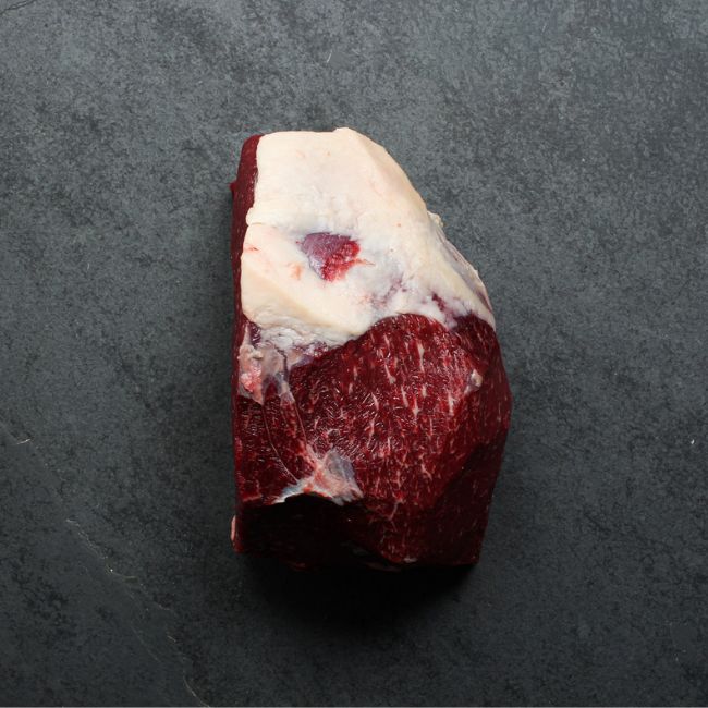 Overhead of Wagyu Beef Outside Round Roast