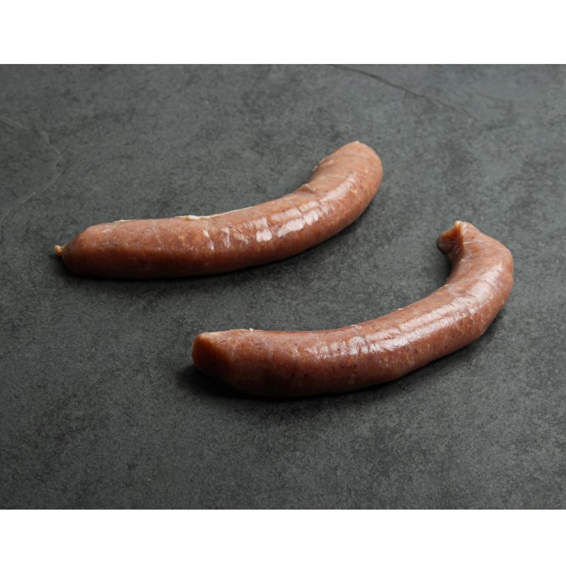 Side View of Hot Italian Chicken Sausage