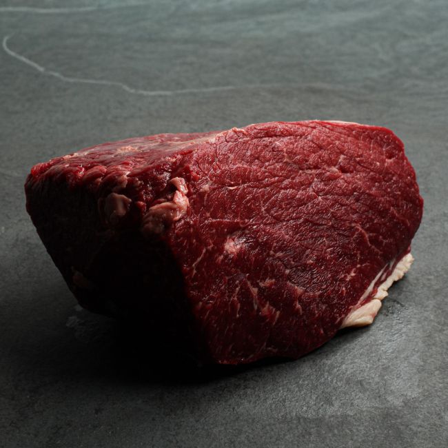 Side view of Wagyu Beef Outside Round Roast